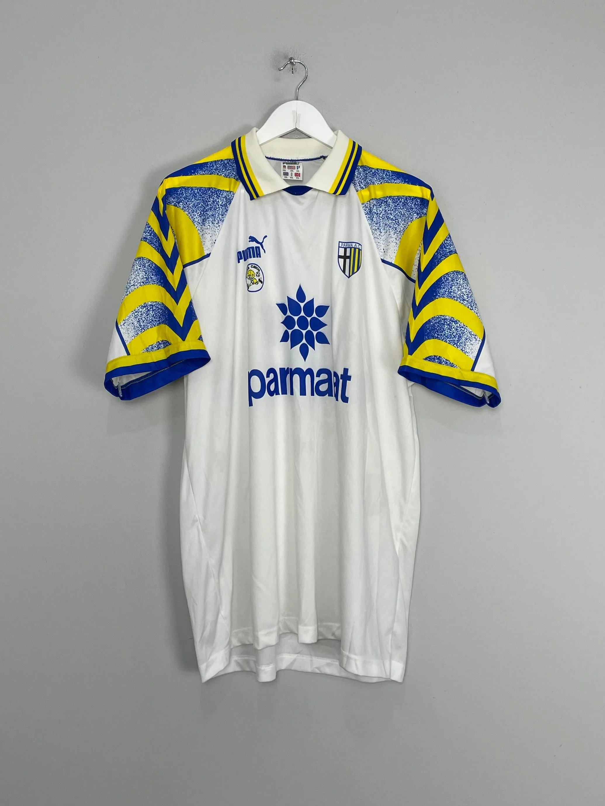 Puma 1995/97 Parma Home Football Shirt in XXL Size