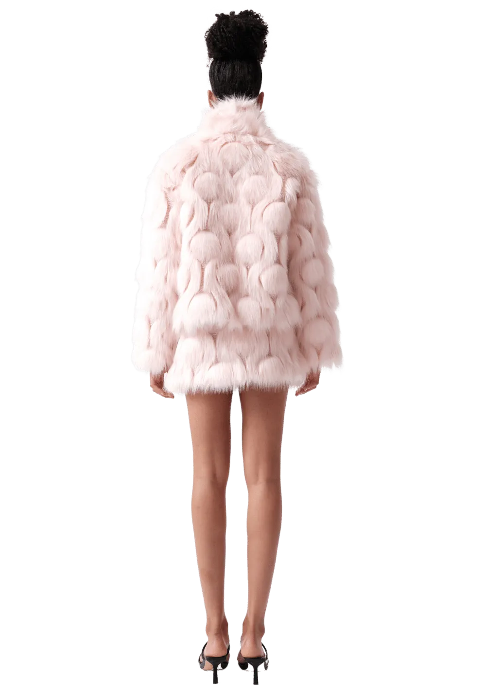 Pink Fur Coat